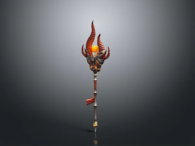 Scepter Ancient Scepter Cane Ancient Scepter Magic Scepter Metal Scepter Classical Scepter Magic Scepter 3d model
