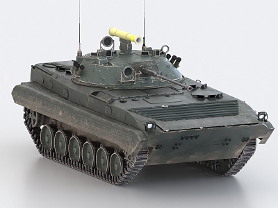 BMP2 Tank Infantry Fighting Vehicle Armored Vehicle 3d model