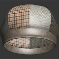 Stylish Patchwork Wool Flat Cap With Multi Color Design For Autumn Winter Fashion