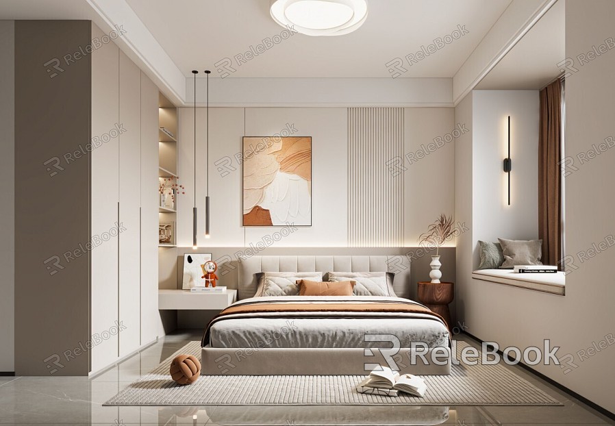 Modern Bedroom model