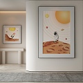 decorative painting 3d model