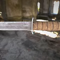 Dagger Sabre Tool Knife Field Dagger Military Dagger Knife Low Face Number Low Model Simple Model Game Next Era Movie and TV Level Super Realism 3d model
