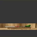 Neat Dining Table Arrangement With Wooden Cutting Board Sushi Chopsticks And Lime Slice