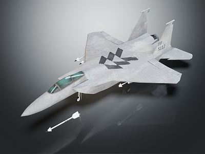 Modern Fighter 3d model