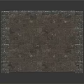 Architectural Brick Wall Structure With Textured Gray Bricks And Mortar Joints