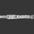 Modern Tactical Rifle With Gold And Black Finish Scope Attachment And Sleek Design