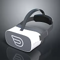 Oculus VR Headset with White and Gray Design Comfortable Headband Computer Accessory Virtual Reality Device