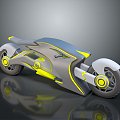 Jet Motorcycle Sci-Fi Motorcycle Concept Motorcycle Flying Car Space Flying Car Space Motorcycle 3d model