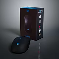 Logitech G Series Gaming Mouse With Original Packaging And RGB Lighting 3d model