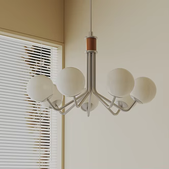 Modern chandelier 3d model