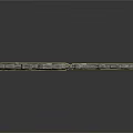 Ancient Ruined Stone Wall Structure With Weathered Stones And Broken Sections