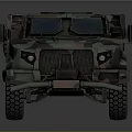 Camouflage Armored Military Vehicle With Off Road Design And Front Bumper