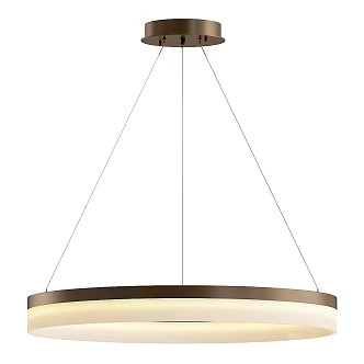 Modern Simple Light Luxury Chandelier 3d model