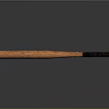 Premium Sports Equipment Set with Carved Wooden Bats and Blue Blade Sword Handles