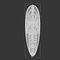 Orange Recreational Kayak With Black Seat And Comfortable Cockpit Design