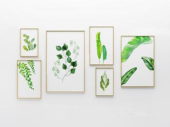 Plant painting 3d model