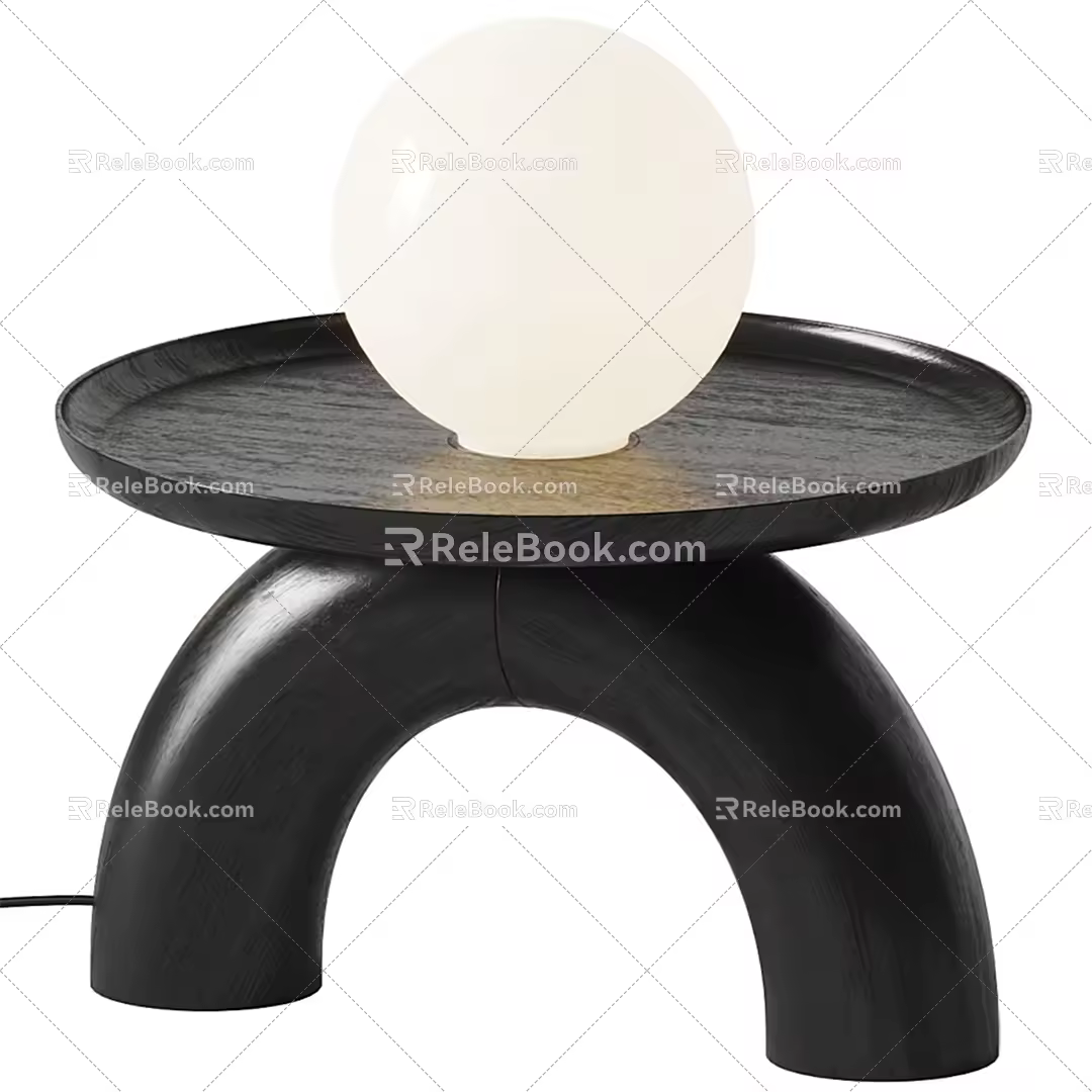 Modern table lamp 3d model