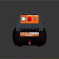 Modern air compressor air compressor motor 3d model
