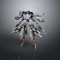 Mech Warrior Mech Soldier Machine Battlearm Mechanical Battlearm Machine Fighter Robot 3d model
