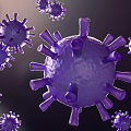 Modern virus 3d model