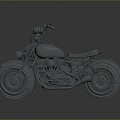 Motorcycle Two-wheeled Motorcycle Cross-country Motorcycle Road Race Motorcycle Motor Vehicle Transport 3d model