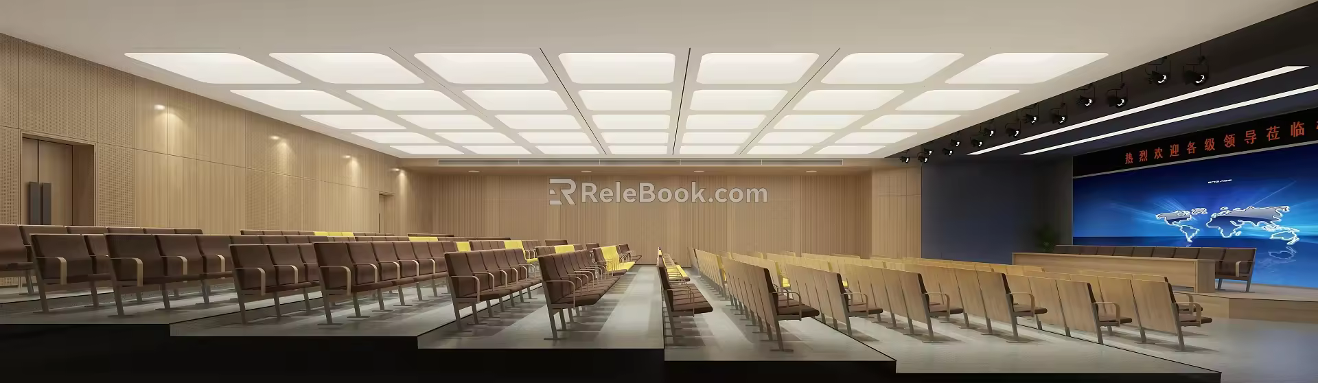 Report Hall Multi-function Hall 3d model
