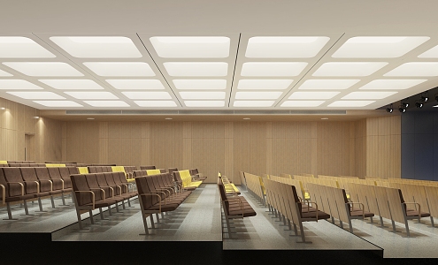 Report Hall Multi-function Hall 3d model