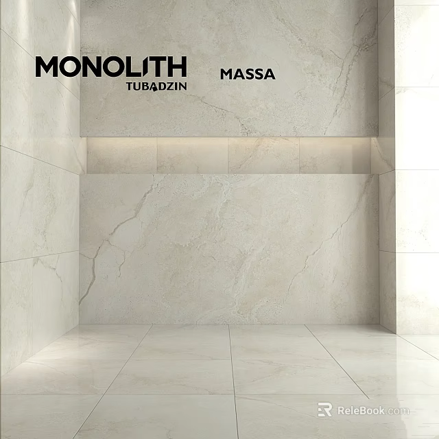 Marble Wall And Floor Interior Design With Natural Texture In Modern Space 3d model 