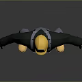 Worker European worker mechanic builder repairman miner digger figure 3d model