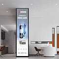 Mitsubishi Heavy Industries Air Conditioner Showroom With Full DC Inverter Central AC And Reception Area