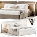 Modern Luxury Upholstered Double Bed With Multiple Color Options For Cozy Stylish Bedroom Home Decor
