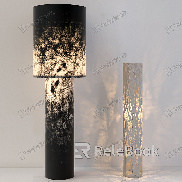 Industrial LOFT special-shaped floor lamp floor lamp model