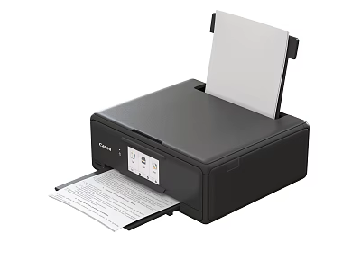 Canon Black Office Printer With Efficient Printing Features For Office Use 3d model