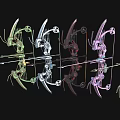 Multiple Colorful Modern Archery Bows Sports Equipment With Various Designs For Archery
