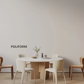 Modern table combination 3d model
