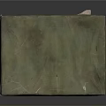 Foldable Table With Green Canvas Top And Metal Legs Underneath Colored Mats