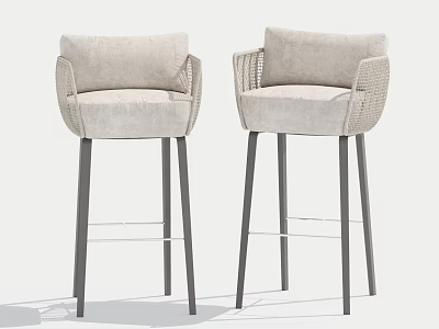Bar Chair High Stool Bar Stool 3d model