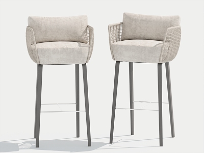 Bar Chair High Stool Bar Stool 3d model