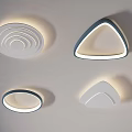 modern ceiling lamp 3d model