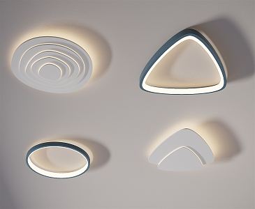 modern ceiling lamp 3d model