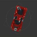 Modern sports car Super Run Super sports car 3d model