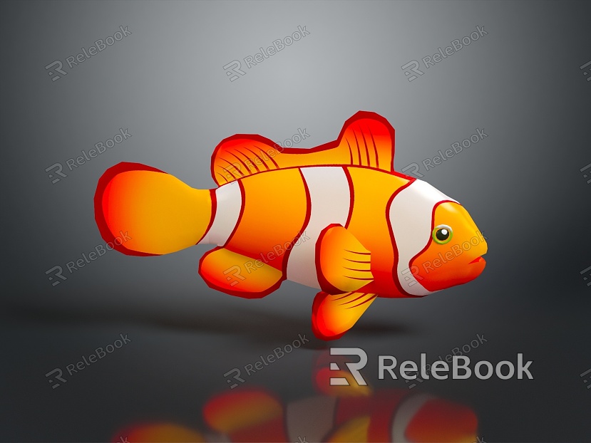 Fish Freshwater Fish Clown Fish Sea Fish Animal Game Animal Cartoon Animal Animal model