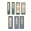 Modern Style Wall Lamps With Various Slim Designs And Elegant Frame Details