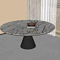 Round table 3d model
