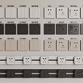 Modern Switch Socket 3d model