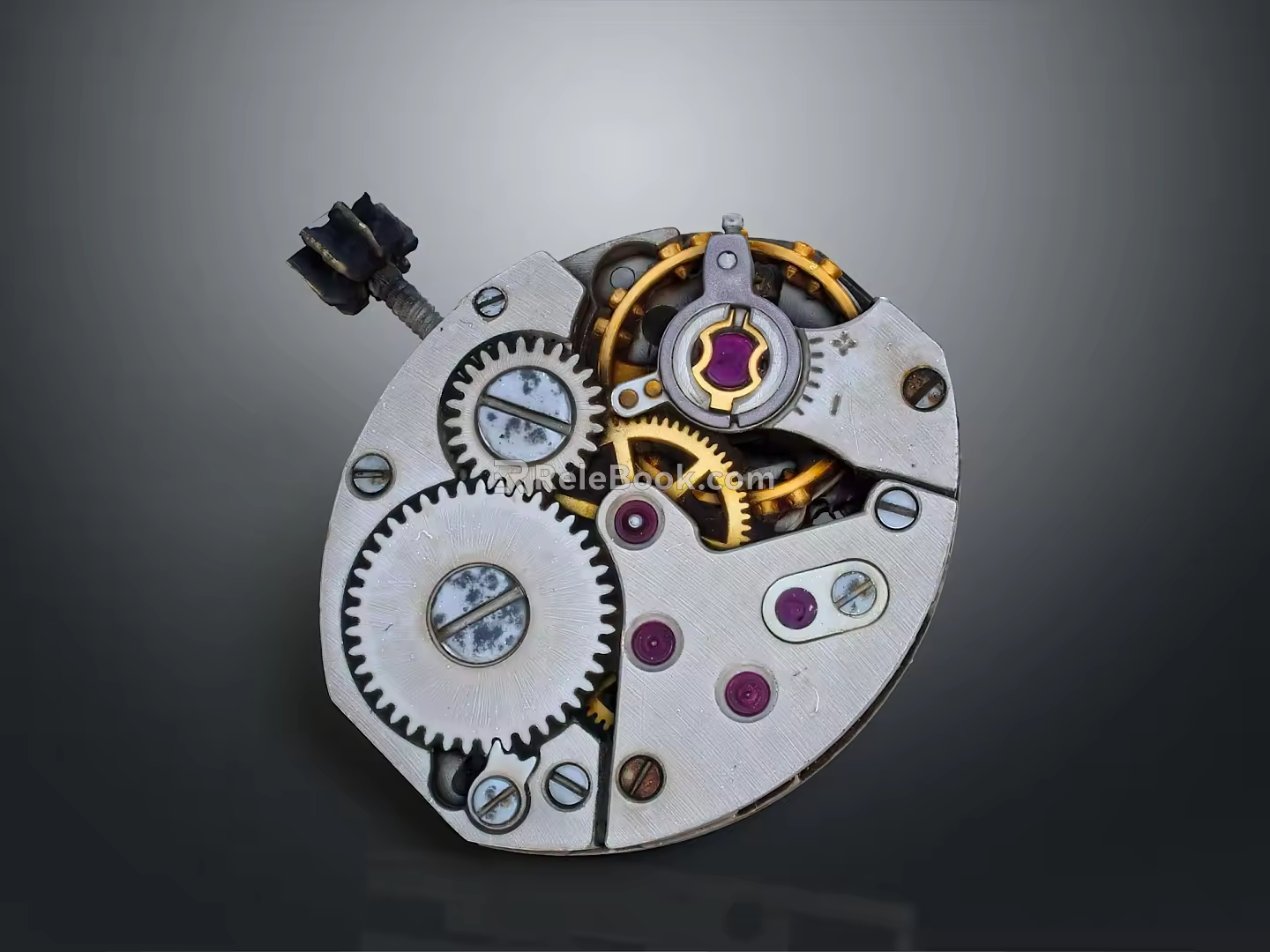 Dial mechanical dial watch parts watch parts mechanical watch structure mechanical watch parts watch 3d model