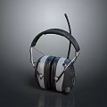 Modern Computer Headset With Noise Cancelling Microphone For Gaming And Office Use 3d model