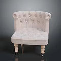Modern Beige Tufted Sofa and Coffee Table Set with Wooden Legs and Upholstered Design