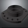 Industrial Metal Flange Equipment with Multiple Holes and Mechanical Design for Applications
