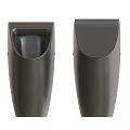 Modern Urinals In Black White Beige Colors For Contemporary Bathroom Design